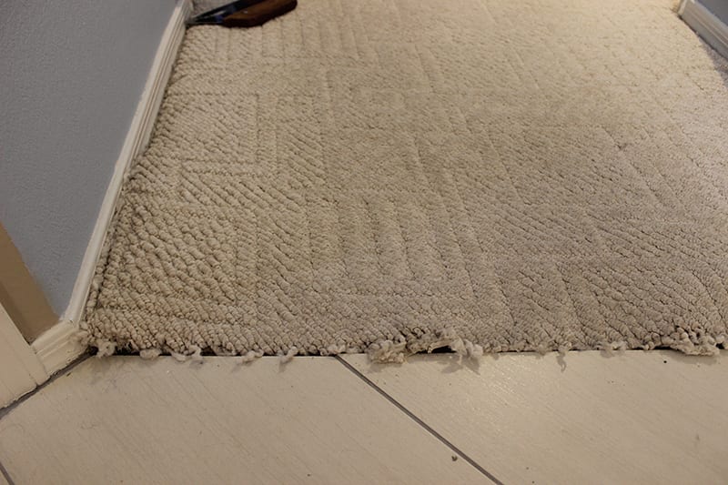 Carpet To Tile Transition, What Should I Put Between Carpet And Tile